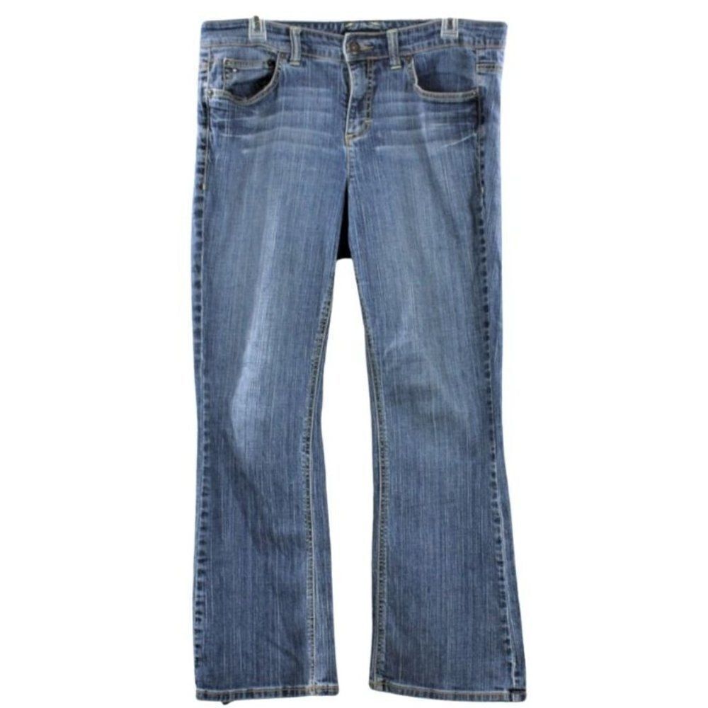 Tommy Hilfiger Jeans Bootcut Classic Rise Medium Wash Women's Size 12 Short